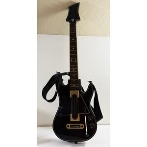 Activision Guitar Hero Live Wireless Controller Black Gold 0000654 NO DONGLE